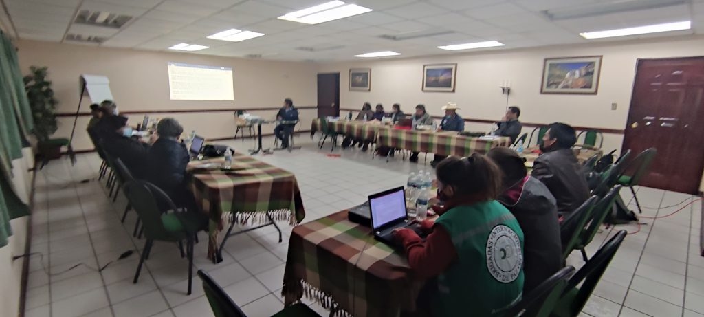 Reunión de la REDETI en Guachochi, 9 y 10 de marzo de 2022.